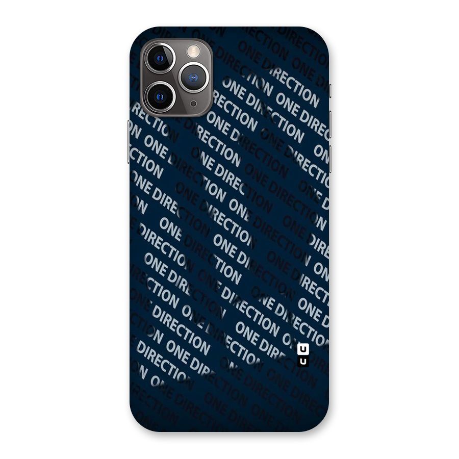 Blue Way Back Case for iPhone 11 Pro Max