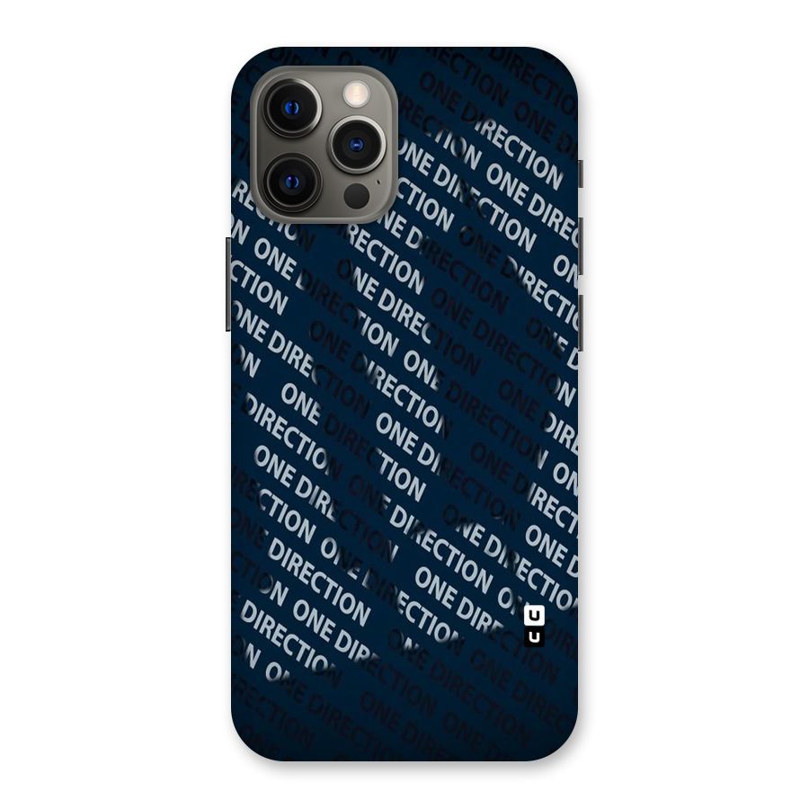 Blue Way Back Case for iPhone 12 Pro Max