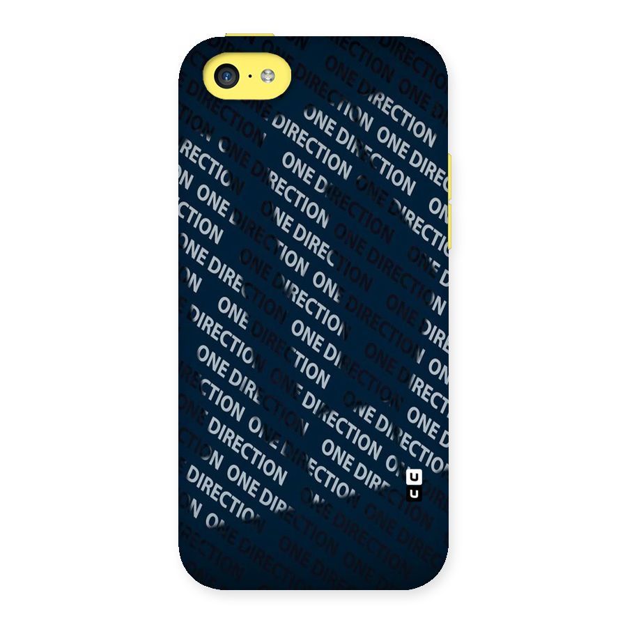 Blue Way Back Case for iPhone 5C