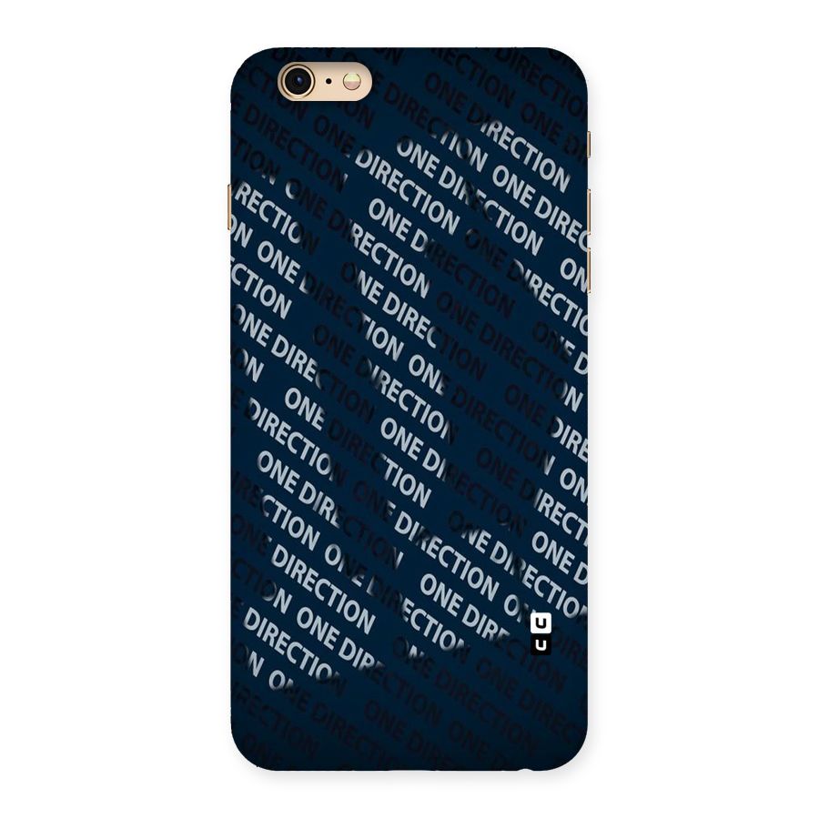 Blue Way Back Case for iPhone 6 Plus 6S Plus