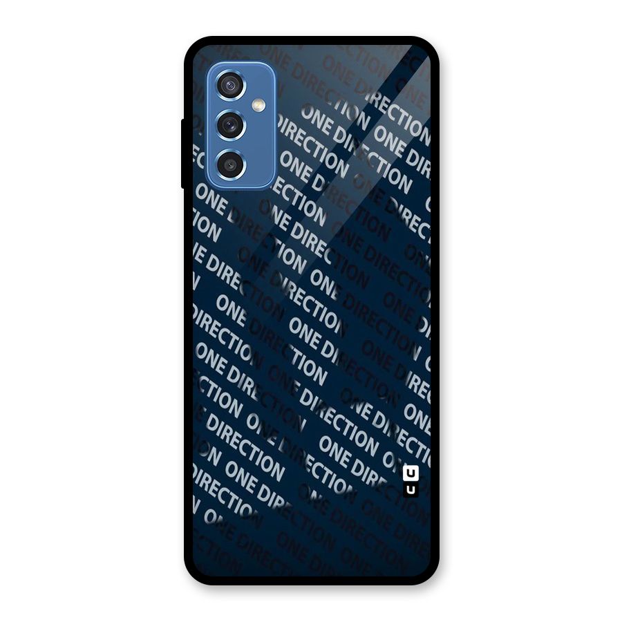 Blue Way Glass Back Case for Galaxy M52 5G