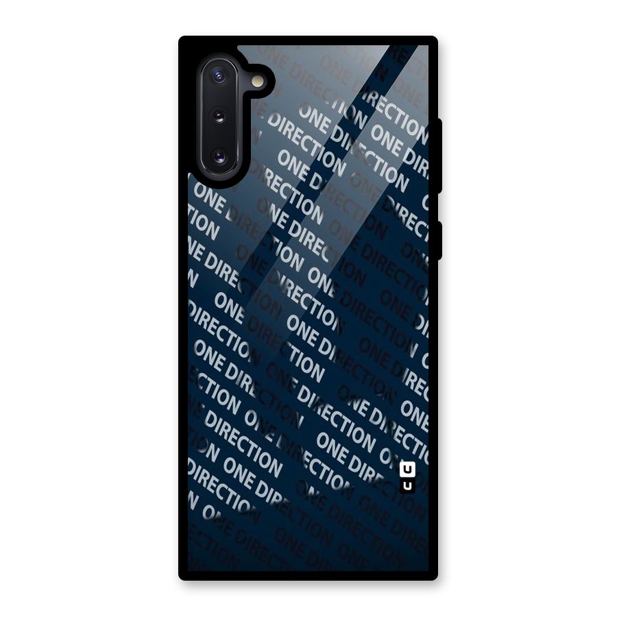 Blue Way Glass Back Case for Galaxy Note 10