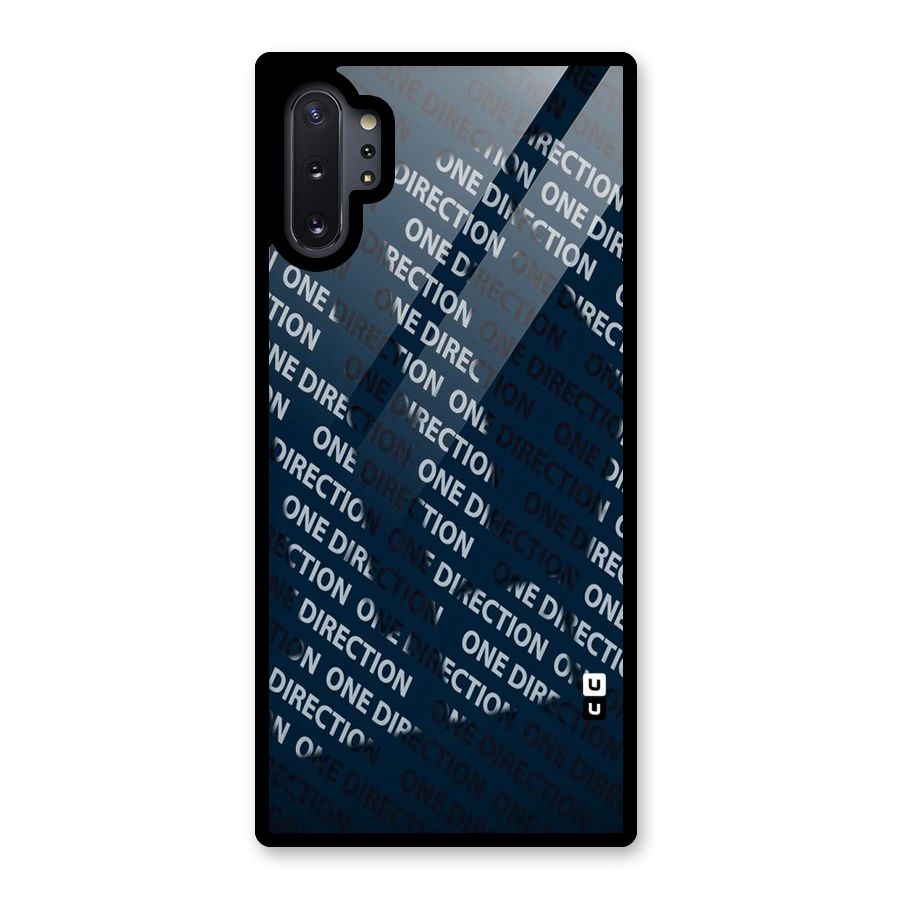Blue Way Glass Back Case for Galaxy Note 10 Plus