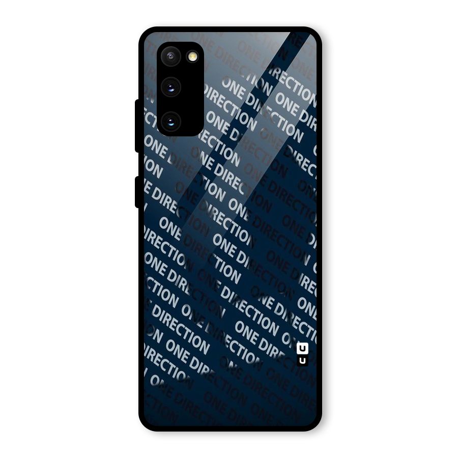 Blue Way Glass Back Case for Galaxy S20 FE 5G