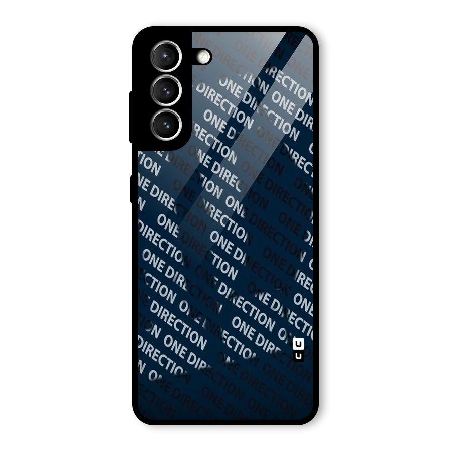 Blue Way Glass Back Case for Galaxy S21 5G