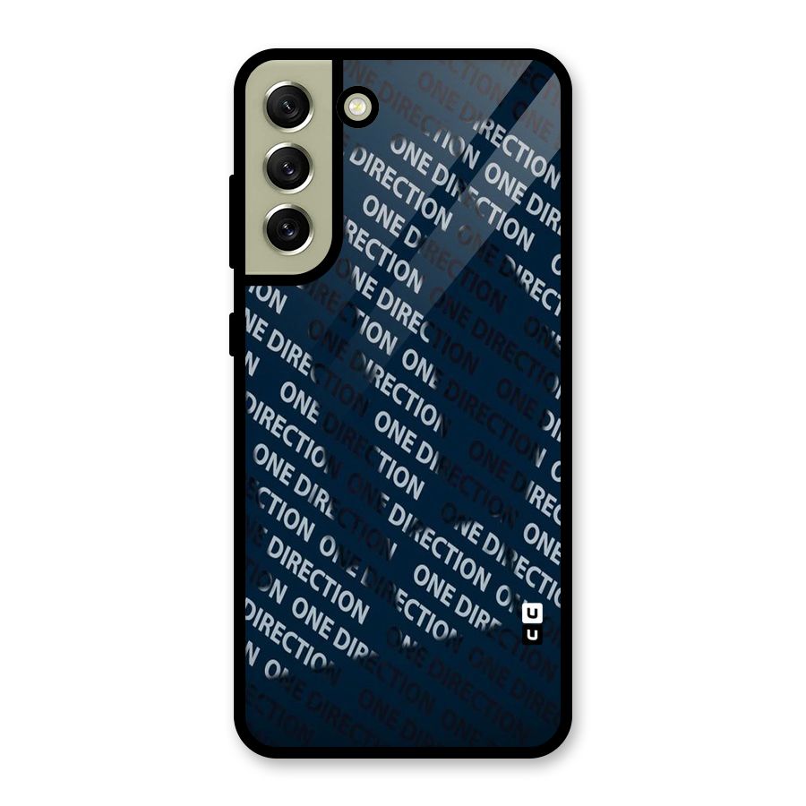 Blue Way Glass Back Case for Galaxy S21 FE 5G