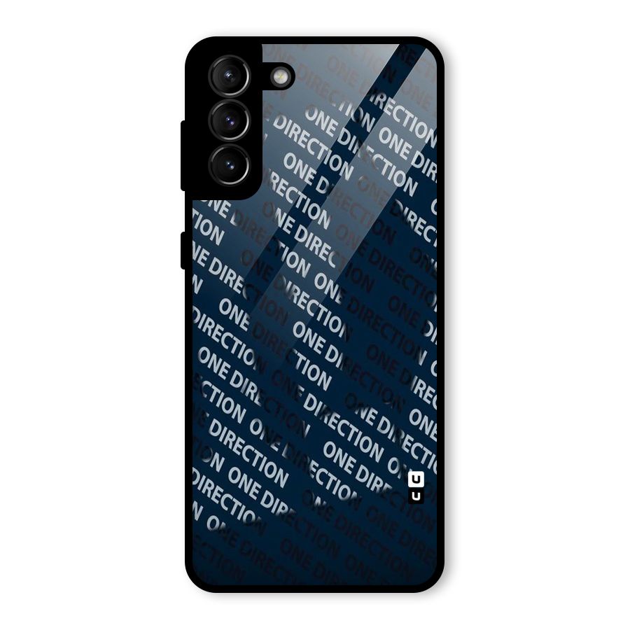 Blue Way Glass Back Case for Galaxy S21 Plus
