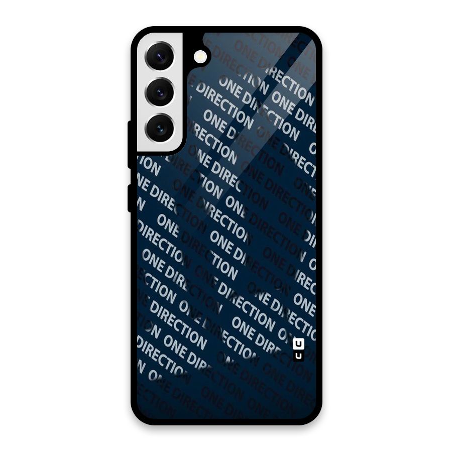 Blue Way Glass Back Case for Galaxy S22 Plus 5G