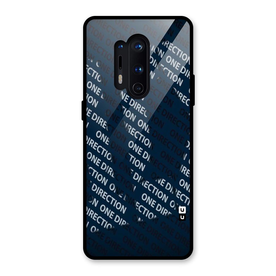 Blue Way Glass Back Case for OnePlus 8 Pro