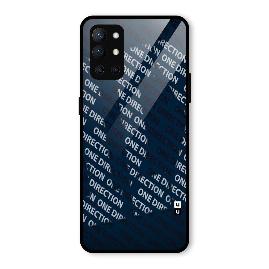 Blue Way Glass Back Case for OnePlus 9R