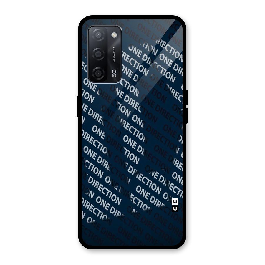 Blue Way Glass Back Case for Oppo A53s 5G