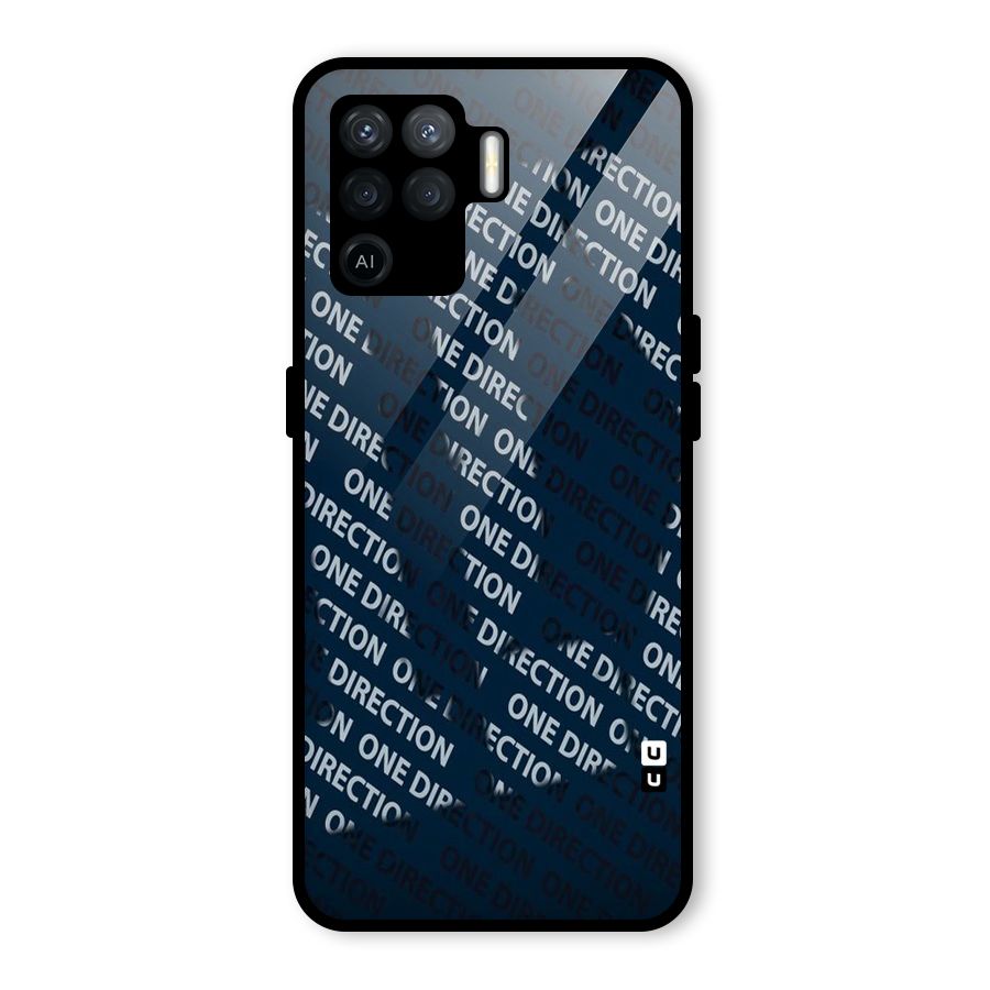 Blue Way Glass Back Case for Oppo F19 Pro