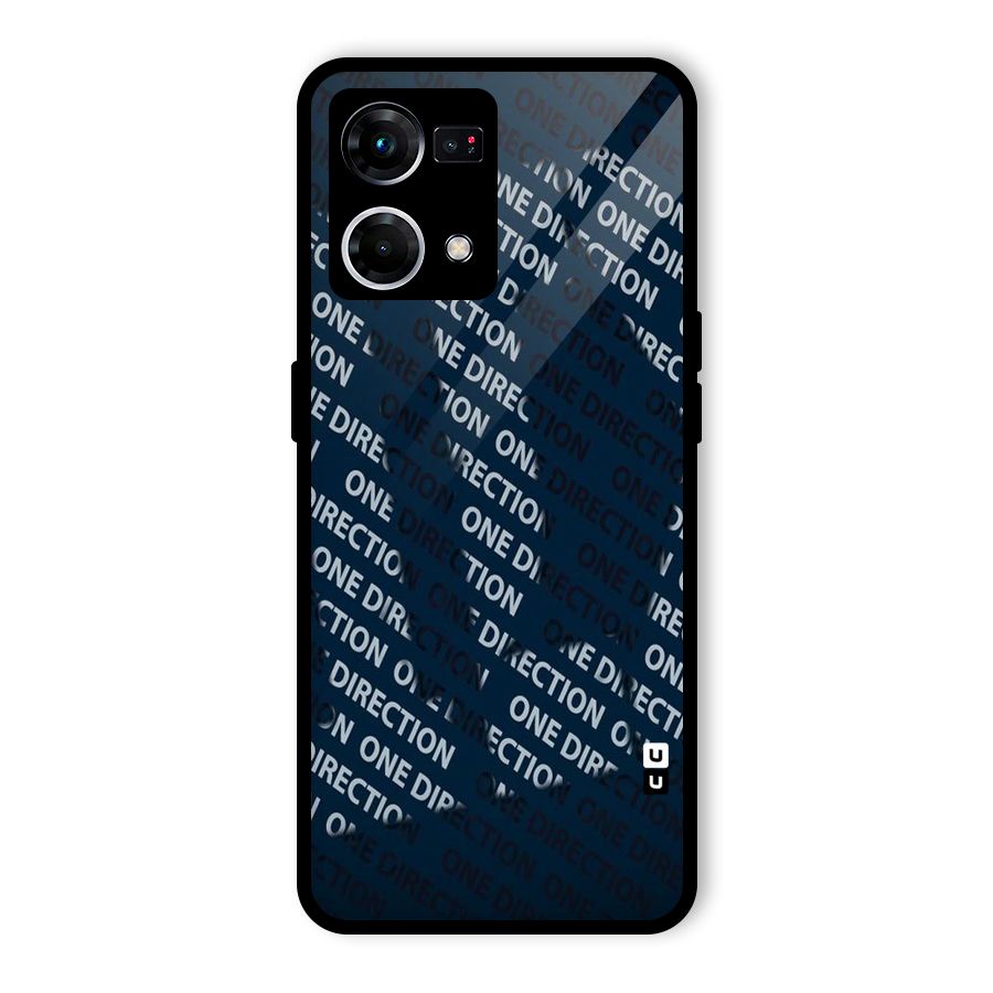 Blue Way Glass Back Case for Oppo F21 Pro 4G