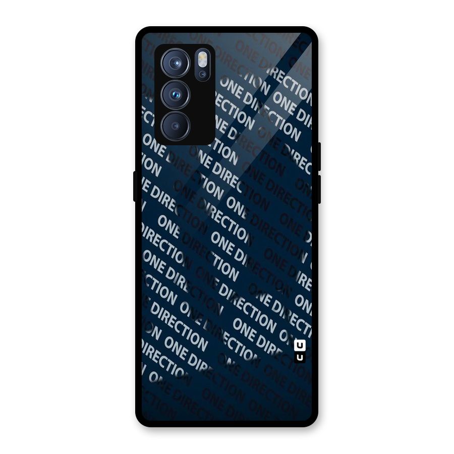 Blue Way Glass Back Case for Oppo Reno6 Pro 5G