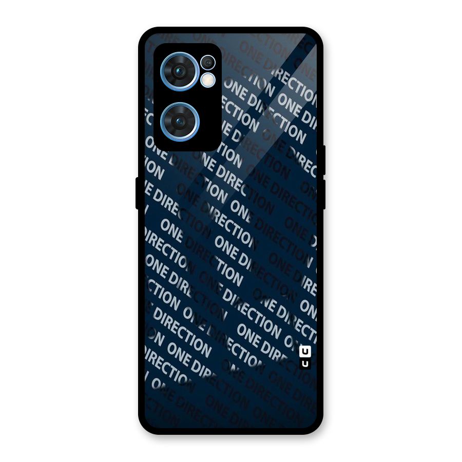 Blue Way Glass Back Case for Oppo Reno7 5G
