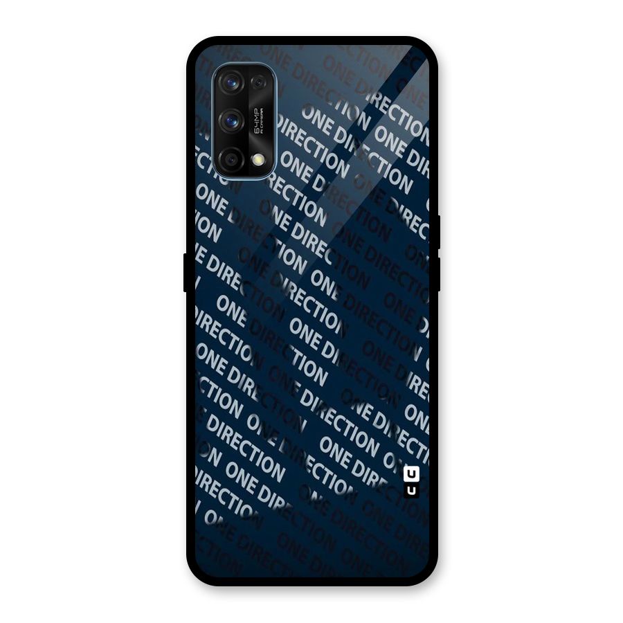 Blue Way Glass Back Case for Realme 7 Pro