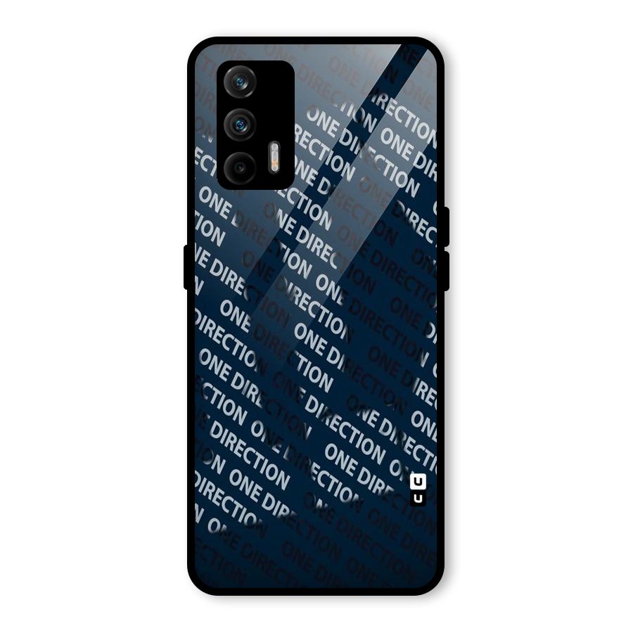 Blue Way Glass Back Case for Realme GT 5G