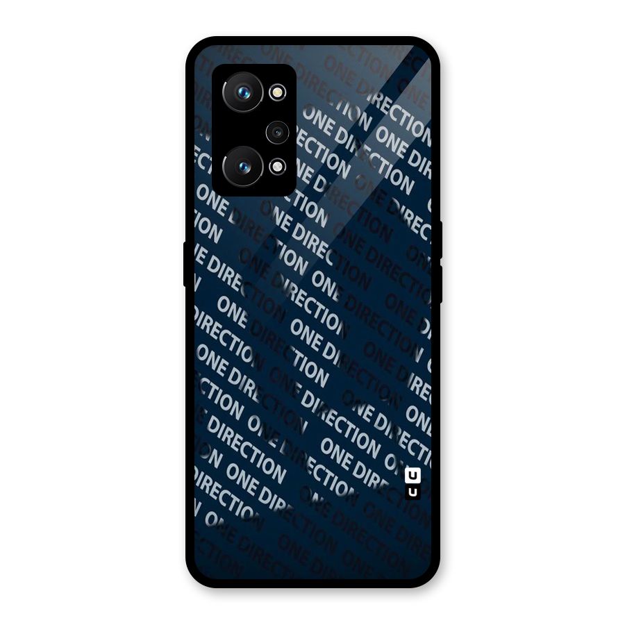 Blue Way Glass Back Case for Realme GT Neo 3T