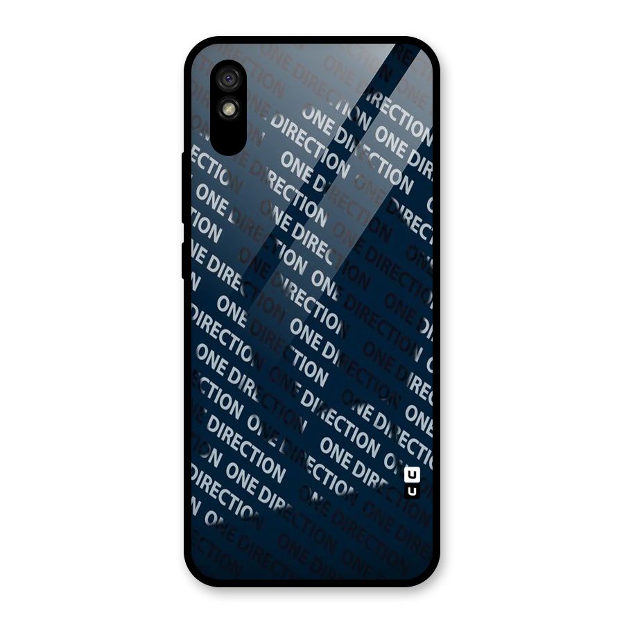 Blue Way Glass Back Case for Redmi 9A