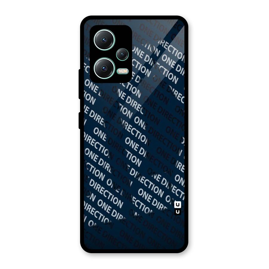 Blue Way Glass Back Case for Redmi Note 12 5G