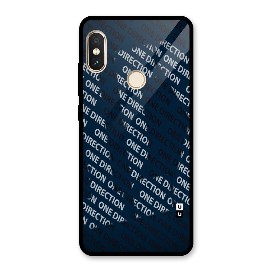 Blue Way Glass Back Case for Redmi Note 5 Pro