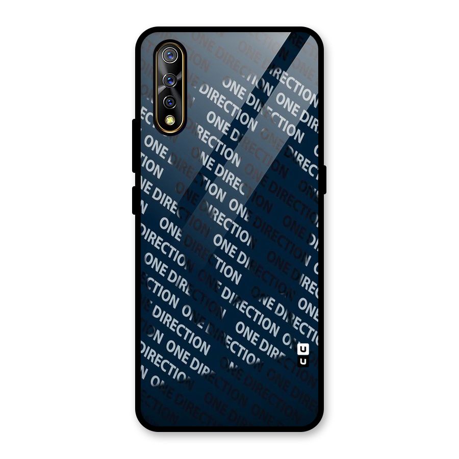 Blue Way Glass Back Case for Vivo S1