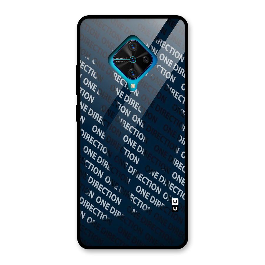 Blue Way Glass Back Case for Vivo S1 Pro