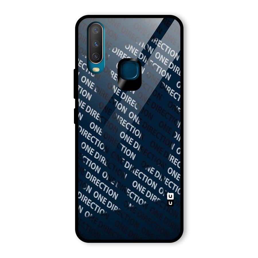 Blue Way Glass Back Case for Vivo U10