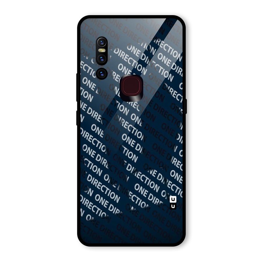 Blue Way Glass Back Case for Vivo V15