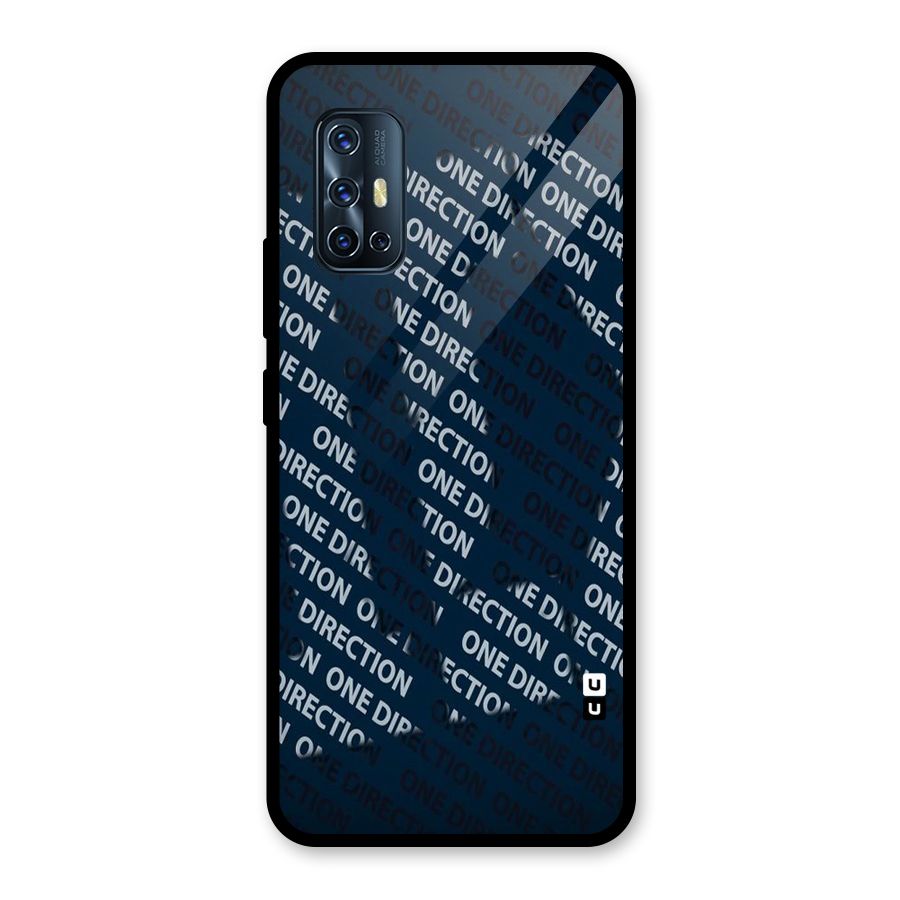 Blue Way Glass Back Case for Vivo V17