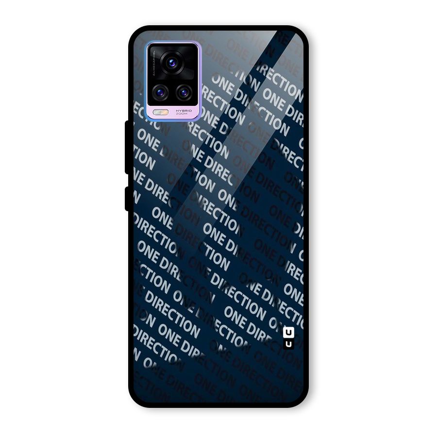 Blue Way Glass Back Case for Vivo V20 Pro