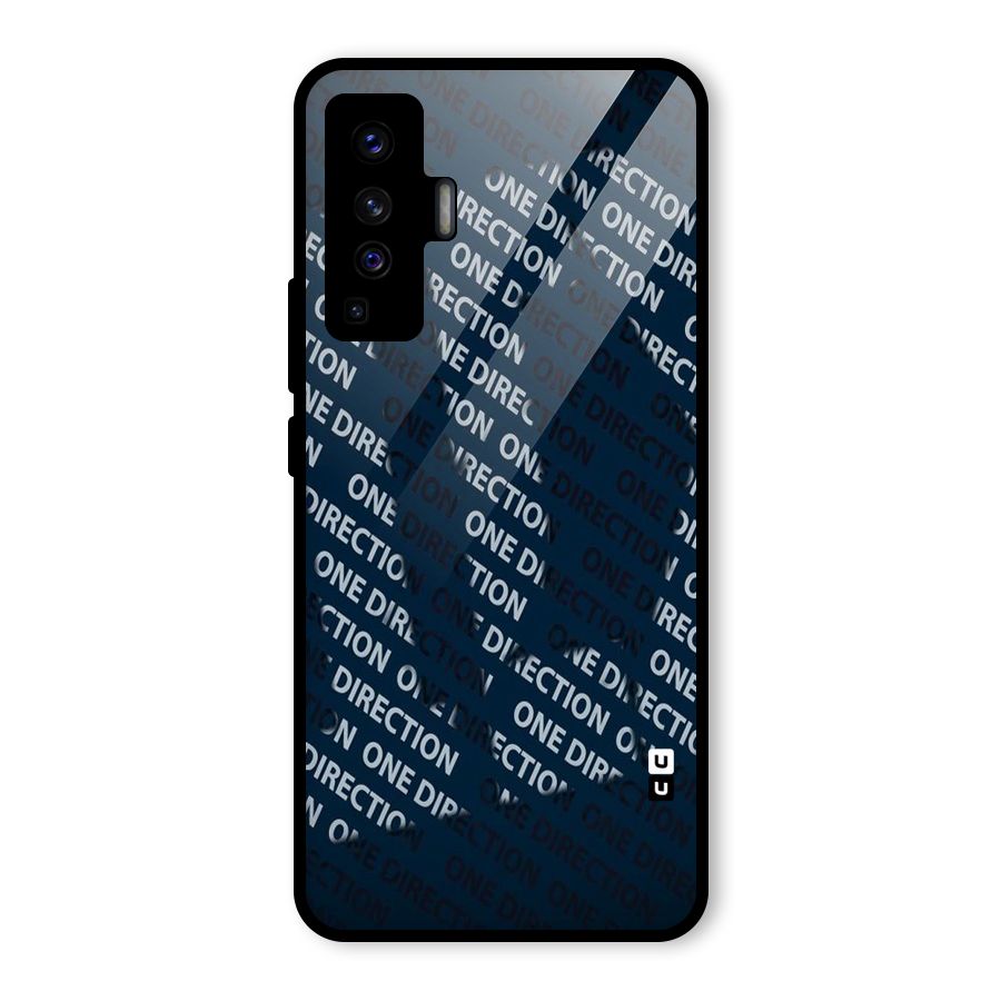 Blue Way Glass Back Case for Vivo X50
