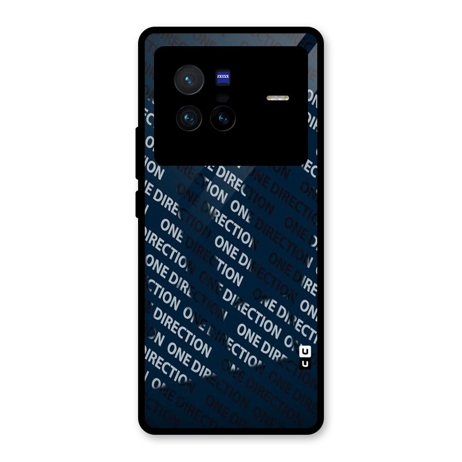 Blue Way Glass Back Case for Vivo X80