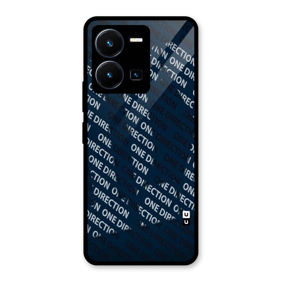 Blue Way Glass Back Case for Vivo Y35