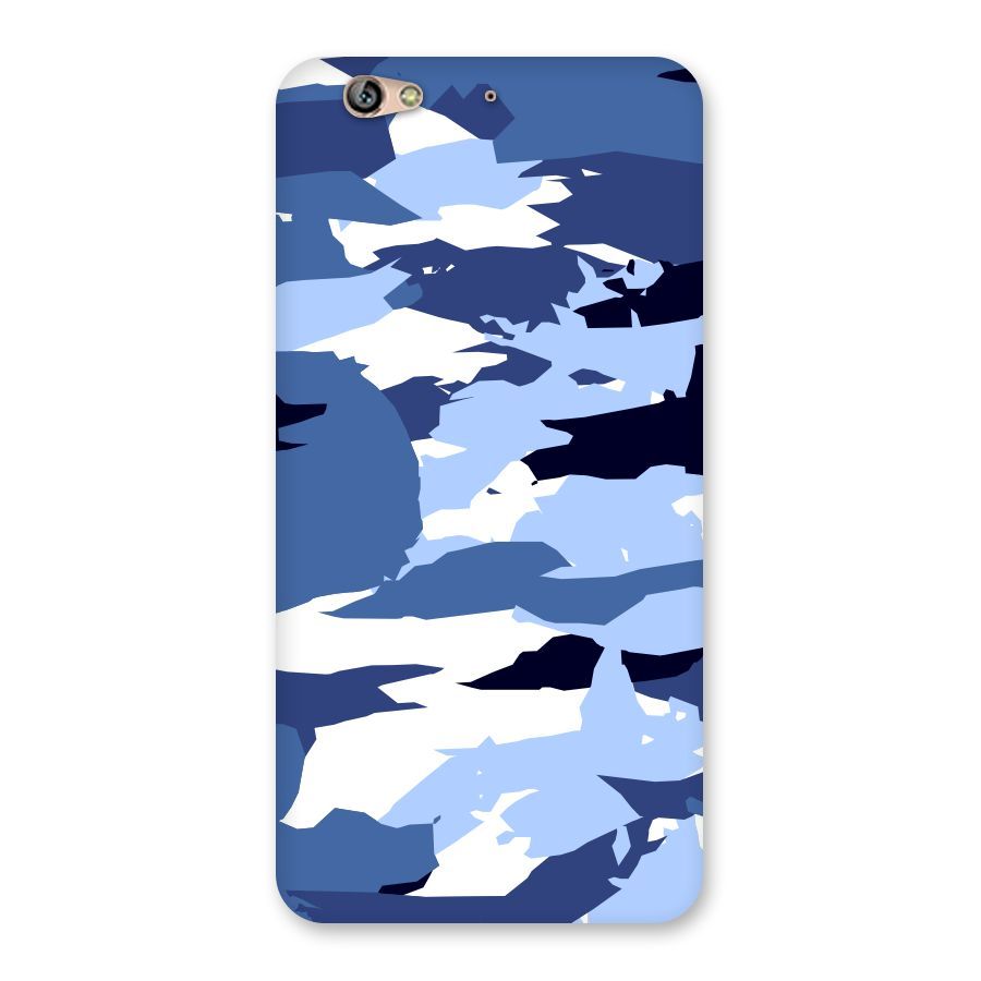 Blue White Canvas Back Case for Gionee S6