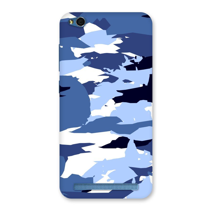 Blue White Canvas Back Case for Redmi 5A