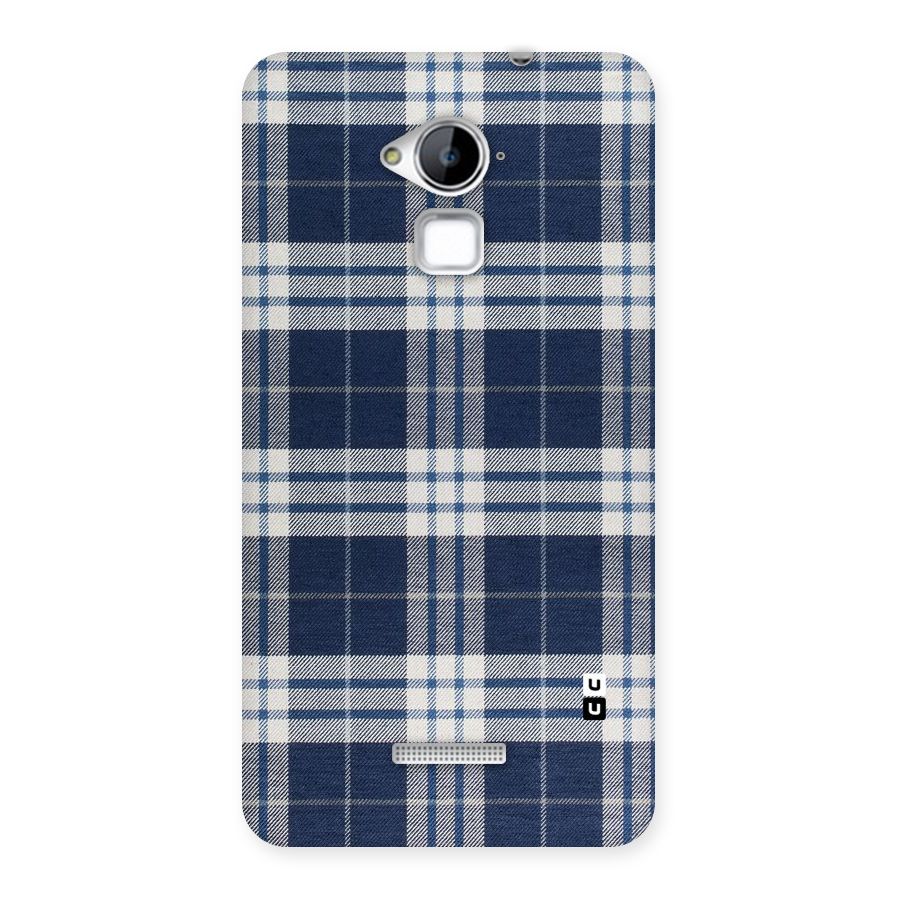 Blue White Check Back Case for Coolpad Note 3