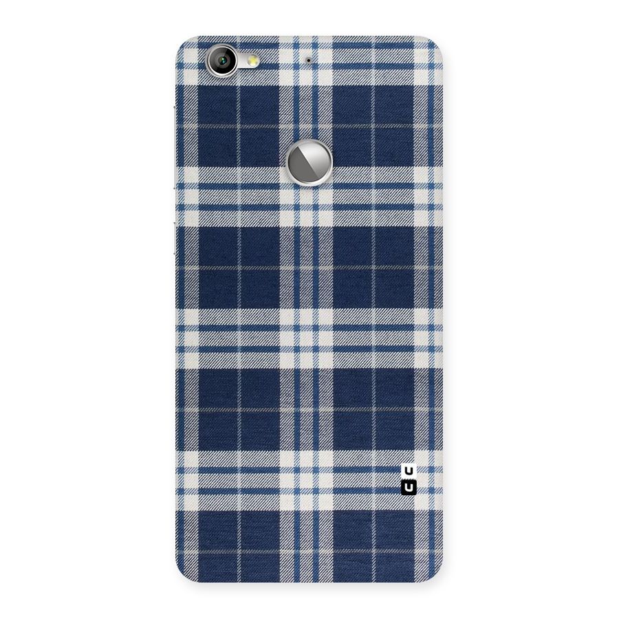 Blue White Check Back Case for LeTV Le 1s
