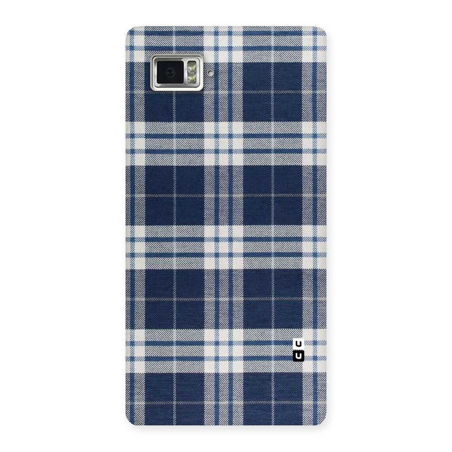Blue White Check Back Case for Vibe Z2 Pro K920