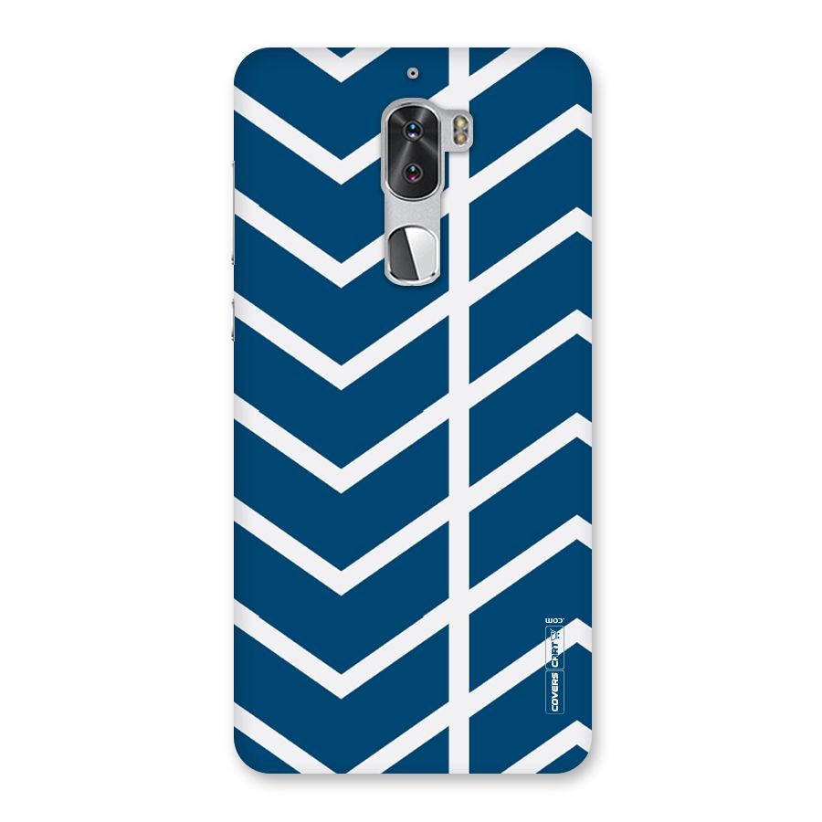 Blue White Pattern Back Case for Coolpad Cool 1