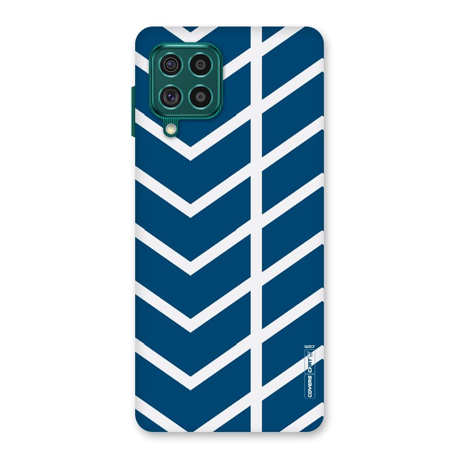 Blue White Pattern Back Case for Galaxy F62