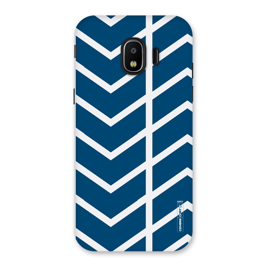 Blue White Pattern Back Case for Galaxy J2 Pro 2018