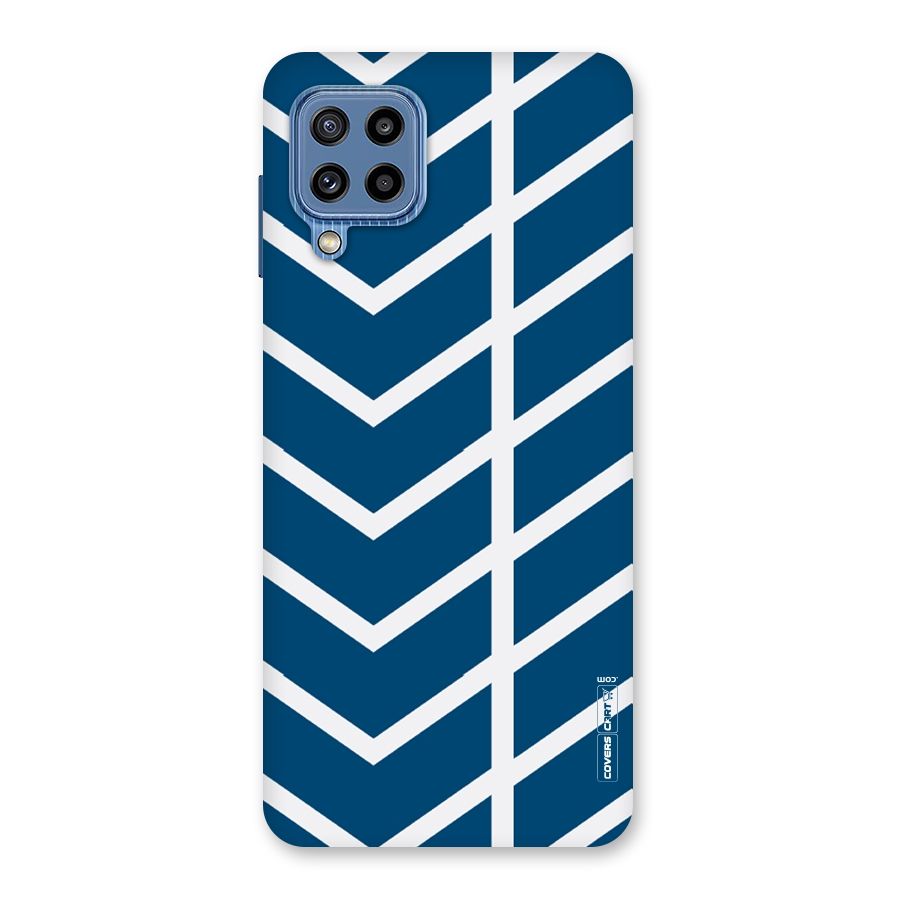 Blue White Pattern Back Case for Galaxy M32