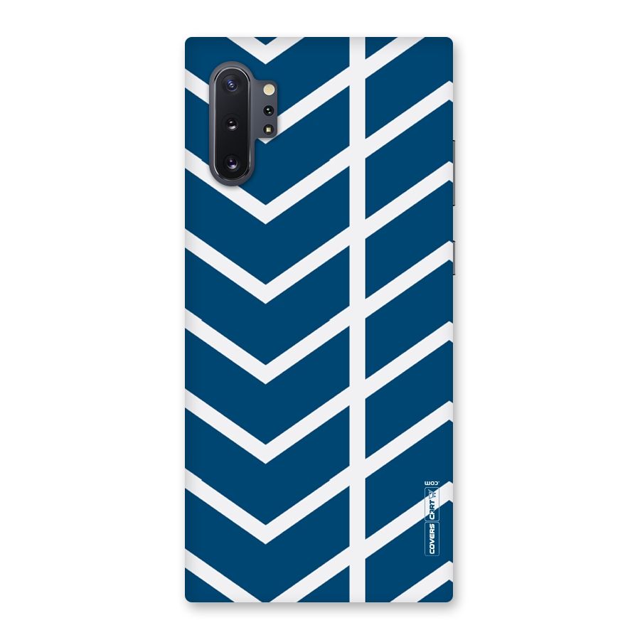 Blue White Pattern Back Case for Galaxy Note 10 Plus