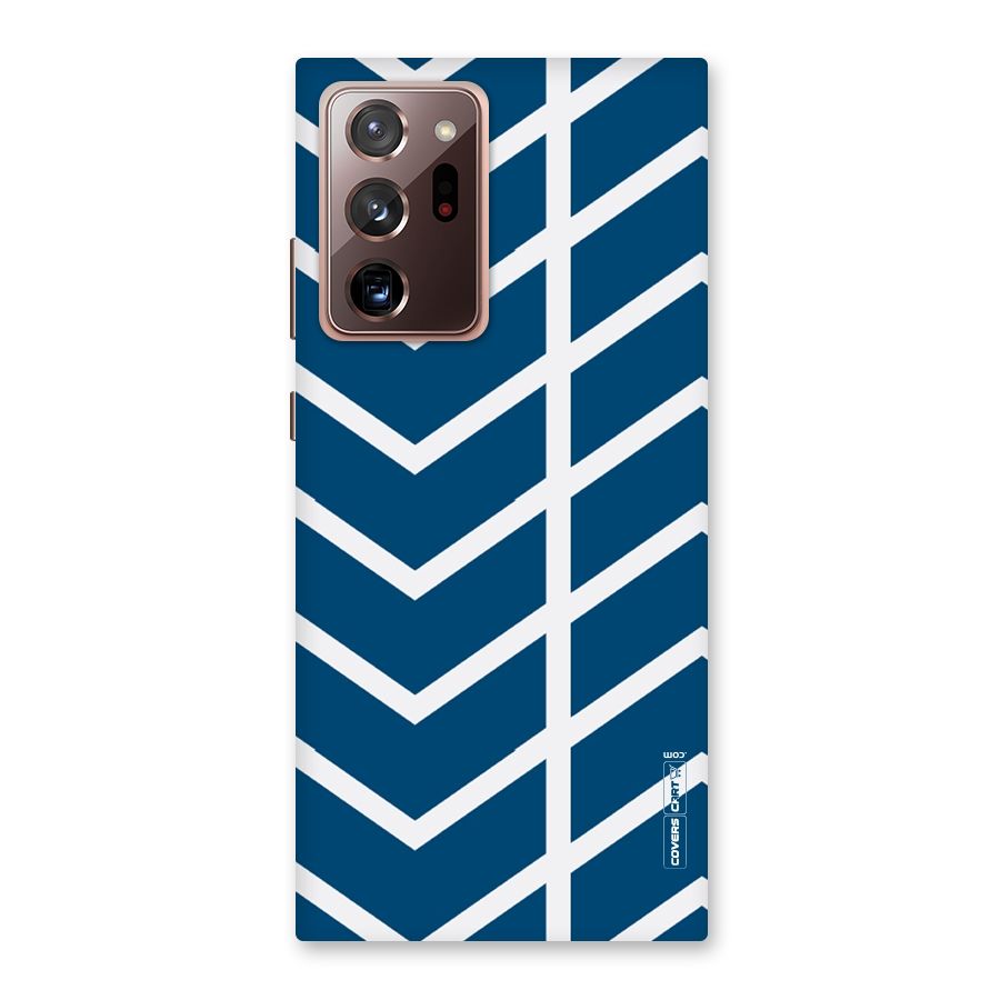 Blue White Pattern Back Case for Galaxy Note 20 Ultra