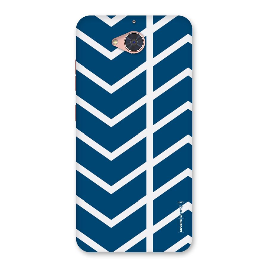 Blue White Pattern Back Case for Gionee S6 Pro