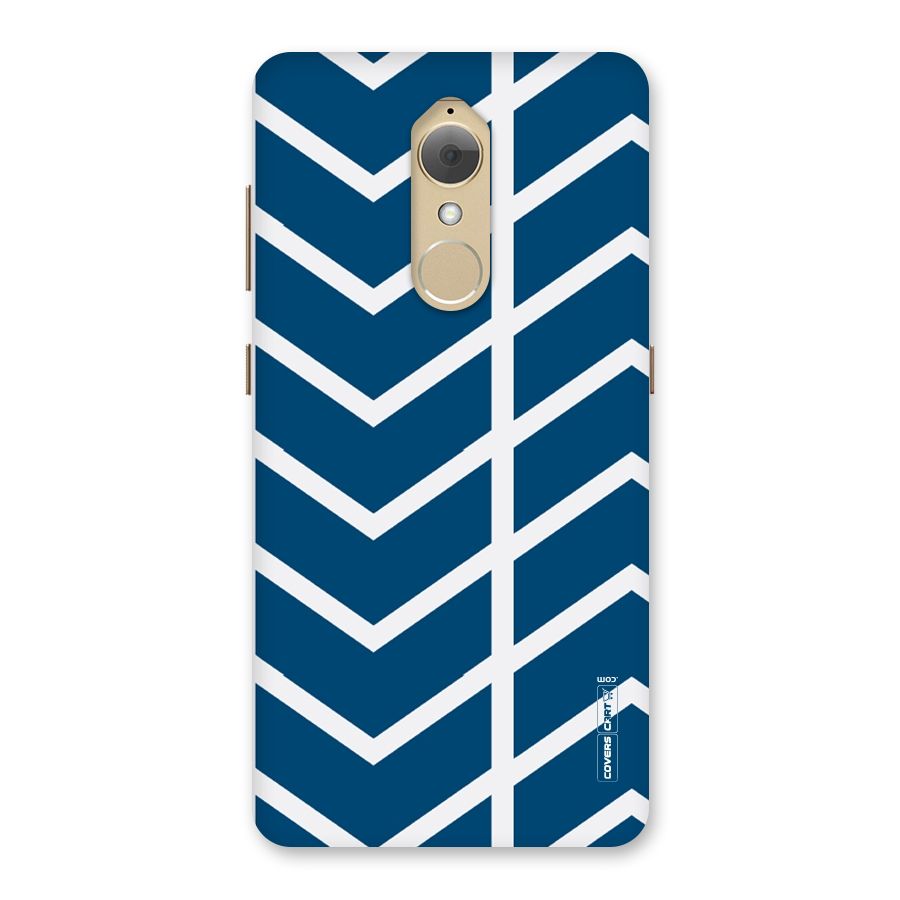 Blue White Pattern Back Case for Lenovo K8