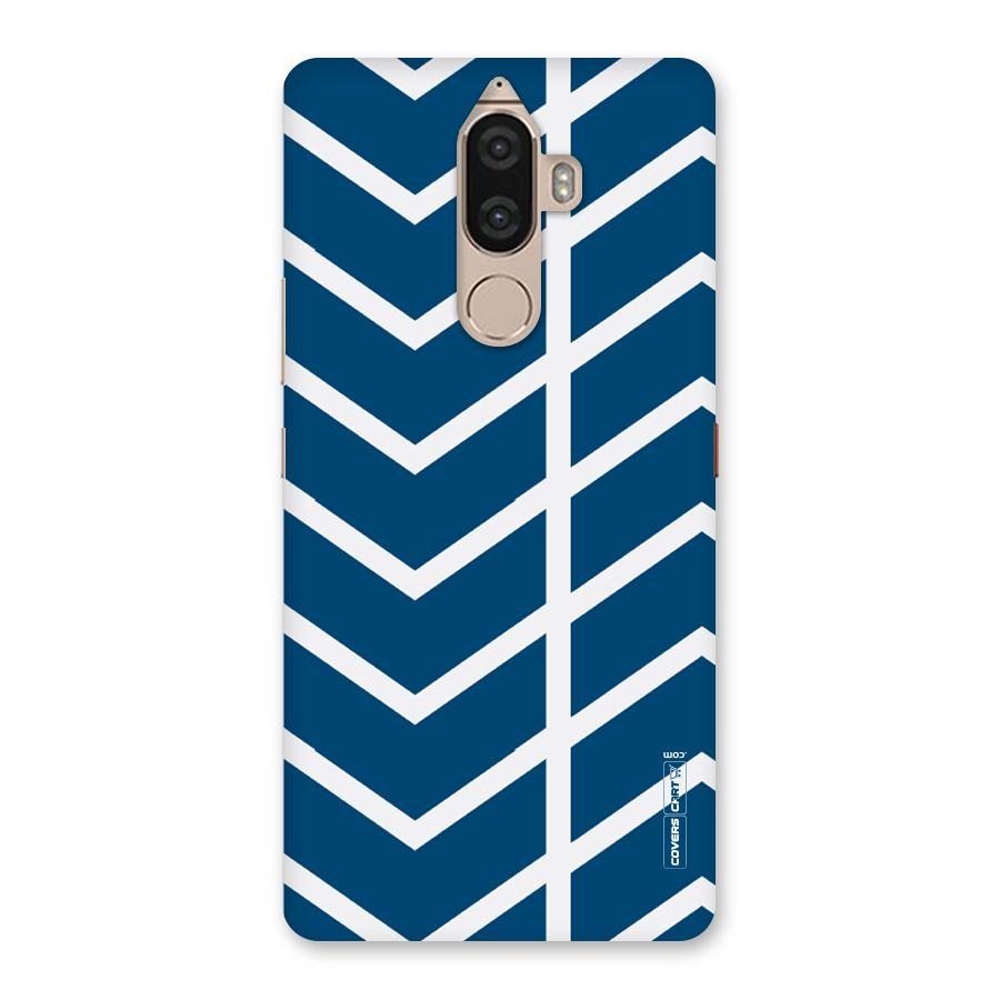 Blue White Pattern Back Case for Lenovo K8 Note
