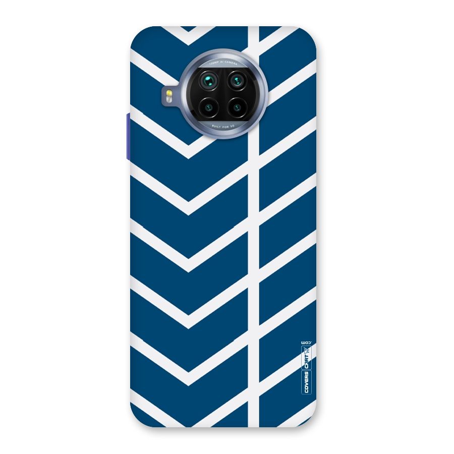 Blue White Pattern Back Case for Mi 10i