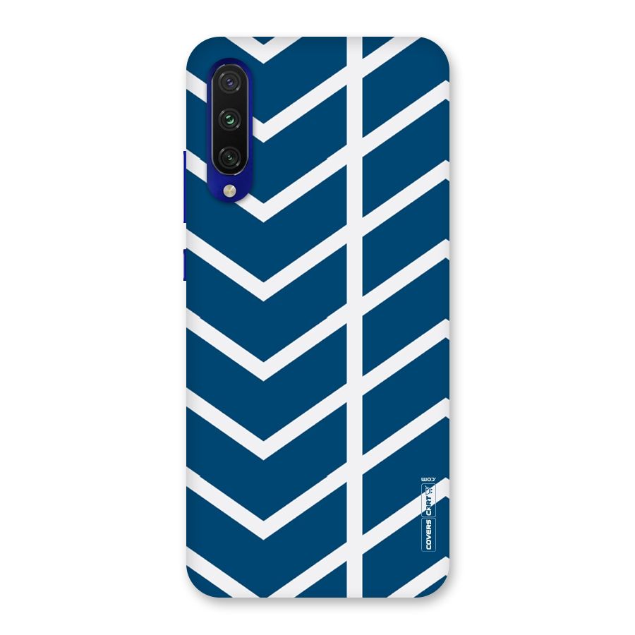 Blue White Pattern Back Case for Mi A3